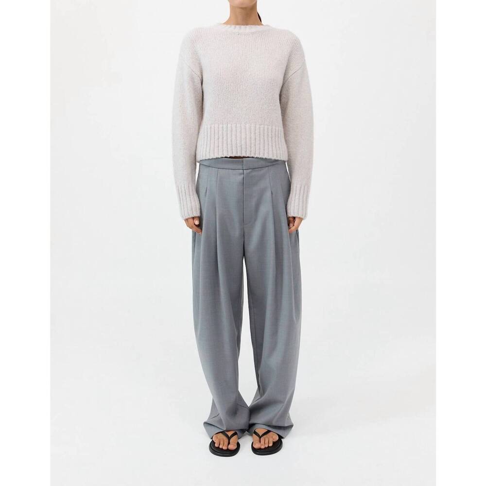 NEW ST. AGNI cashmere blend sweater in mist - Picture 3 of 6